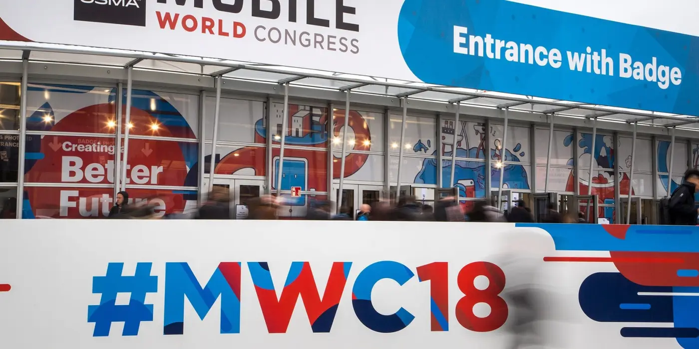 Mobile World Congress 18 photograph by Konnect via Eutelsat